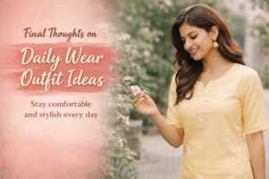 final thoughts on daily wear outfit ideas for women featuring comfortable and stylish everyday fashion