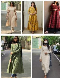 Kurti with palazzos daily wear outfit for women